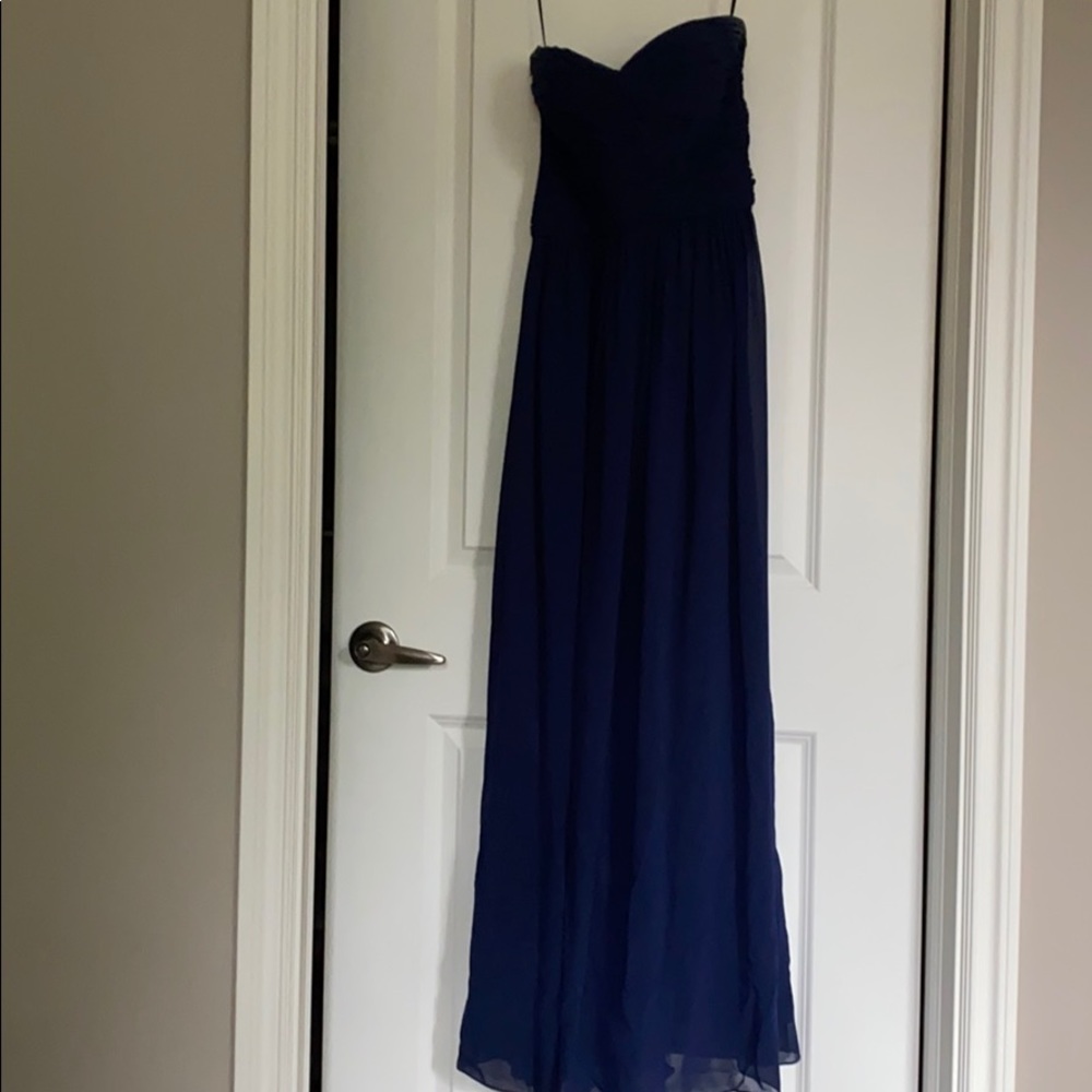 Donna Morgan collection bridesmaid dress